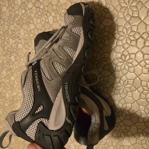 Merrell Womens Gray Trail Shoes